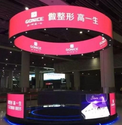 Flexible LED Module P4 256X128 Indoor Circle LED Display Panel