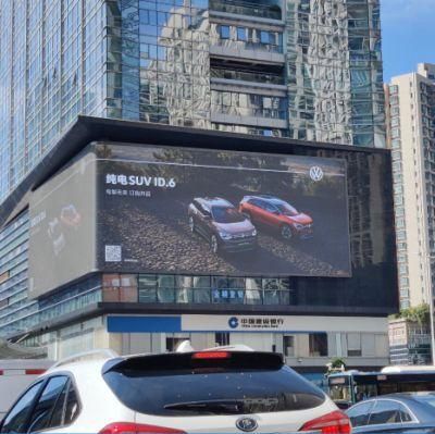 Naked Eye 3D Outdoor Advertising LED Video Wall Display