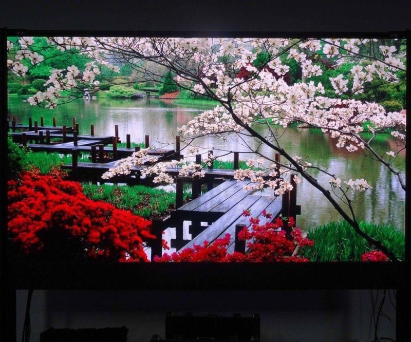 SMD1212 Black Lamp Full Color Screen 600X337mm P1.875 LED Screen Video Wall