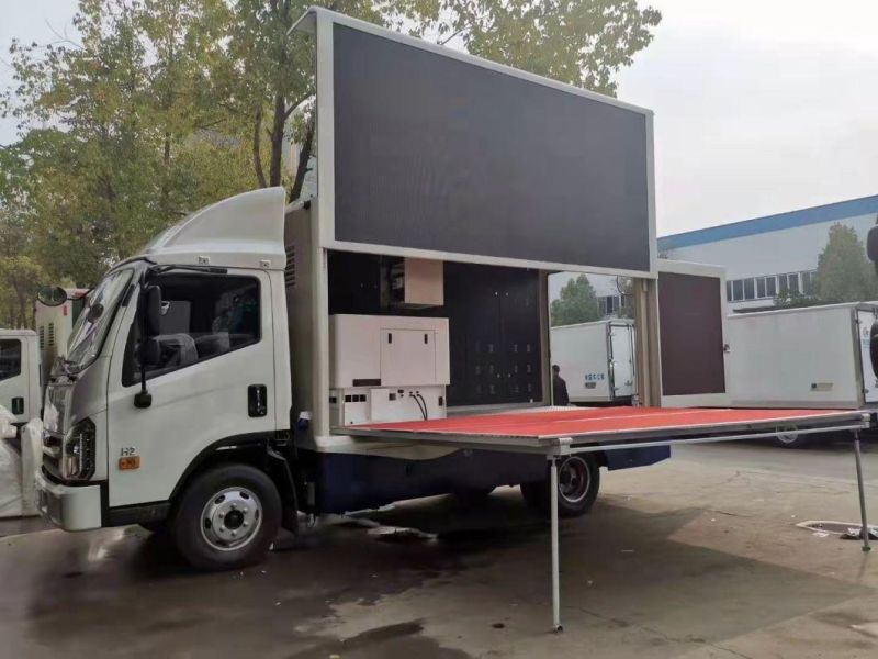 Mobile Advertising Truck Installation LED Digital Signage LED Truck Display