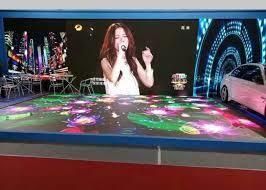 Commercial Stage Dance Floor Outdoor Panel, Concert Rental Full Colour LED Display Screen