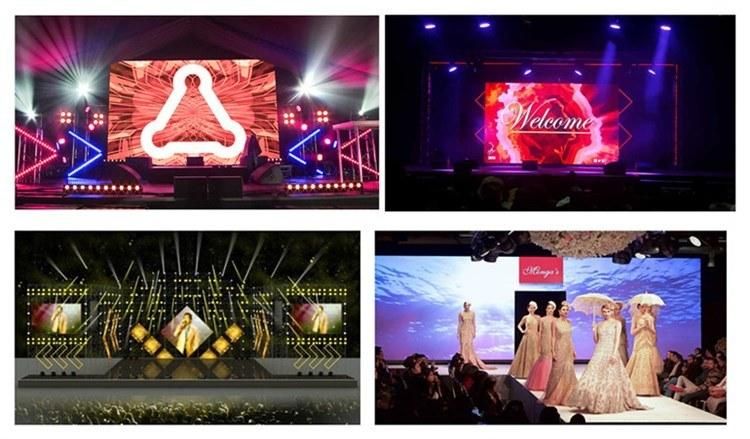 Indoor High Refresh Stage Rental 500*500mm P4.81 LED Display Panel