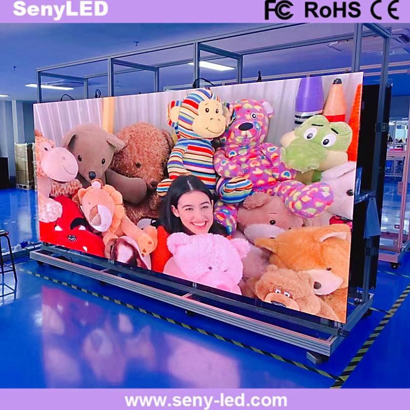 500X500mm Die-Casting Indoor/ Outdoor Full Color LED Screen for Video Display Advertising for Rental