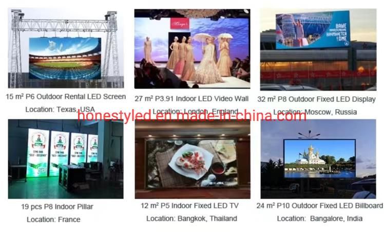 LED Manufacture Advertising Display P6 Waterproof LED TV Outdoor LED Screen Display RGB LED Display Board LED Signs