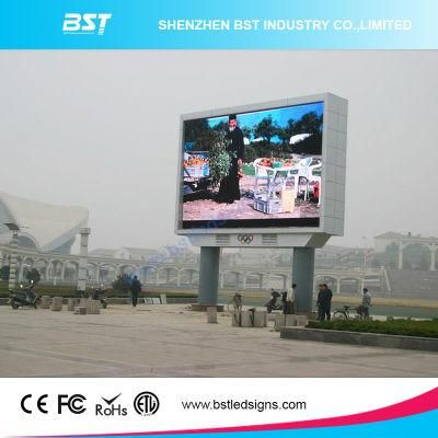 Outdoor Advertising LED Display Video Board P10 for Advertising, 6500 CD/M2