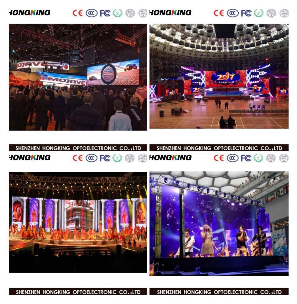 Outdoor High Quality High Refresh Rate Big Video Wall P4.81 LED Screen