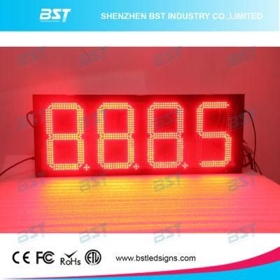 Outdoor Red Color Gas Price LED Sign