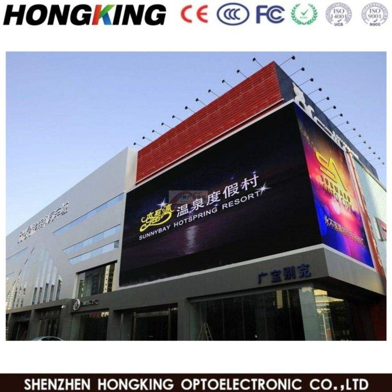 Outdoor P10 Full Color Pantalla LED Large Display Screen Signage for Advertising