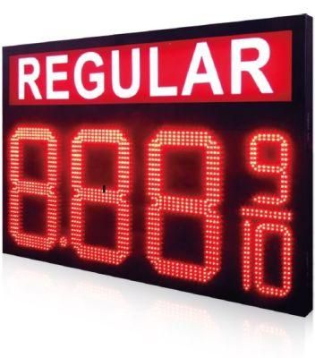 24inch Regular 8.88 9/10 Red LED Gas Price Sign