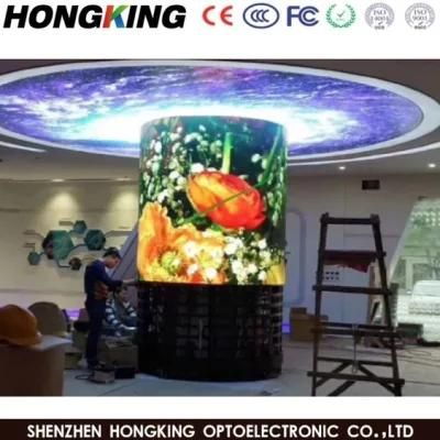 Flexible Soft Screen Curved P2.5/P2/P3 LED Display Panel