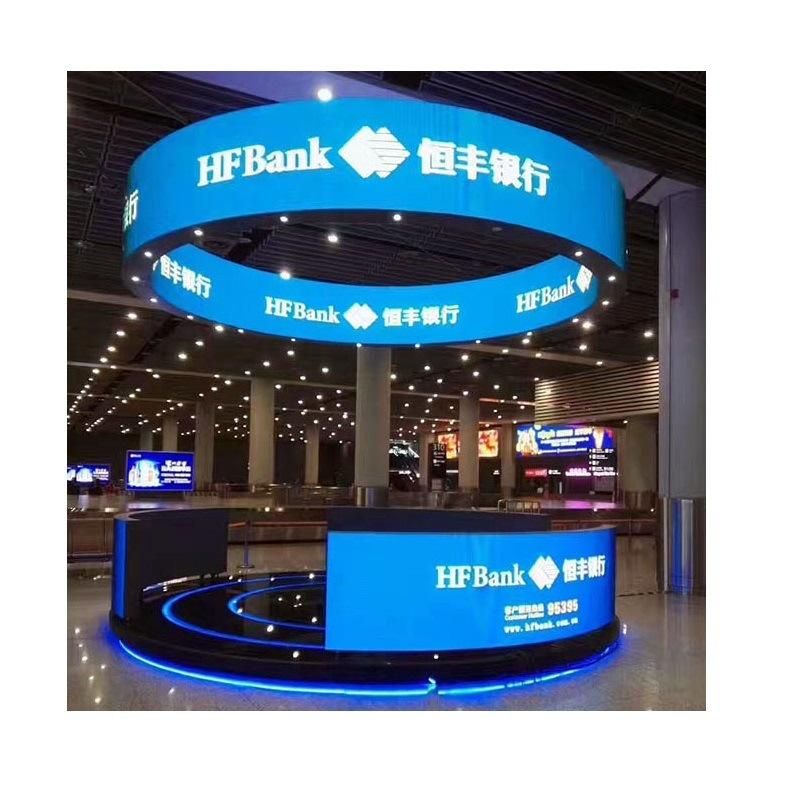 Cylindrical LED Screen Indoor P3 LED Screen Flexible LED Video Screen Indoor Soft LED Screen P3 Column LED Screen