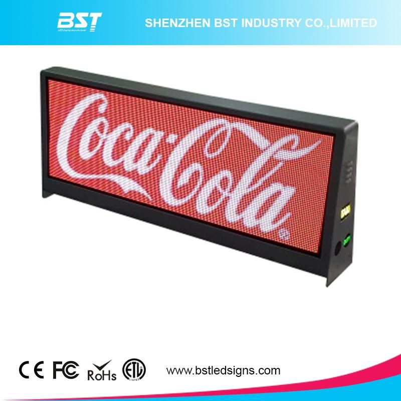 Best Price P5mm Outdoor Double Side Full Color Taxi Top LED Screen