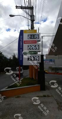 Waterproof LED Oil Display Gas Station LED Price Sign Auto Display