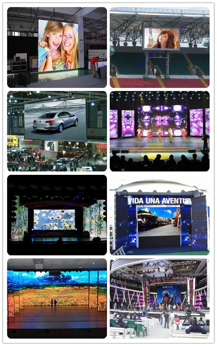 4.81mm Indoor Rental Advertising Video Wall LED Display Screen