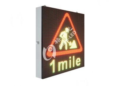 Digital Display Traffic Control Sign Programmable LED P20 Vms Road Sign