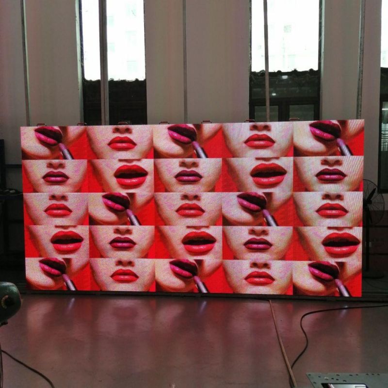 Front Service P6.35 Outdoor Full Color LED Advertising Display Screen Sign for Shop (1*1FT LED Moulde)