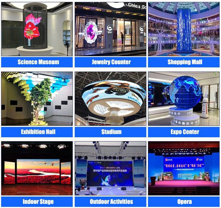 Hot Selling Cylindrical LED Special-Shaped Display P4 Flexible Screen Display Outdoor Customization LED Display Screen