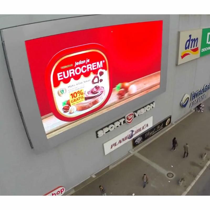 Full Color LED Display Outdoor Waterproof LED Screens for Advertising Sport Display