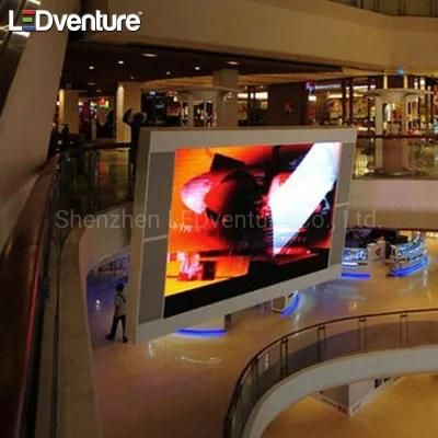 Indoor P6 Advertising LED Display Video Wall with Nova Control System