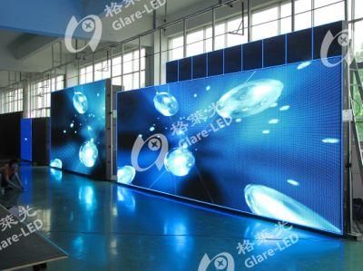 Glare-LED P16 1r1g1b DIP Outdoor Full Color 8*16 LED Display Screen for Advertising