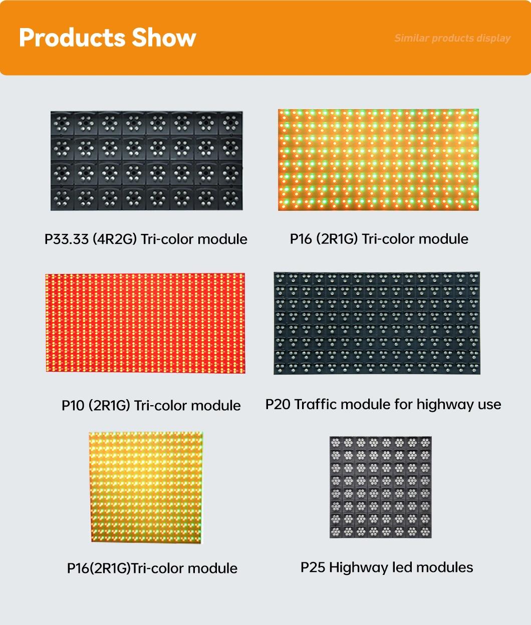 P20 DIP LED Module Mbi Chip High Brightness