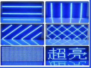 Single Blue LED Text Display /Screen Module