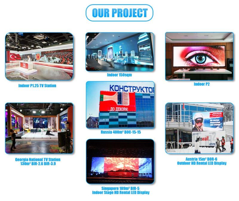 Fast Lock System Design, Good Waterproof Full Color Outdoor LED Screen