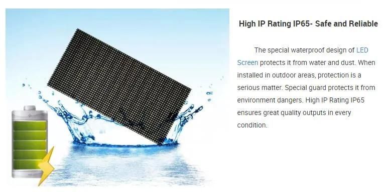 Easy Installation Outdoor Rental P3.91 LED Display Screen Stage Screen