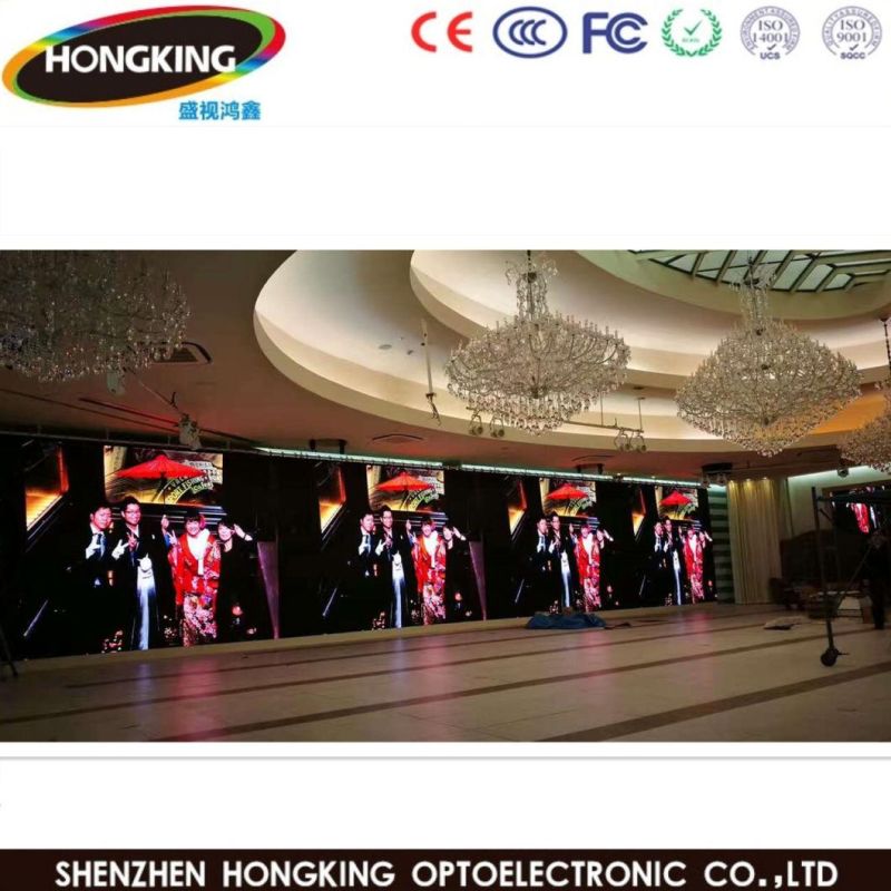 China Manufacture Die-Casting Aluminum P2.5 P4 P5 P6 Rental Full Color LED Display Indoor LED Video Wall Panel