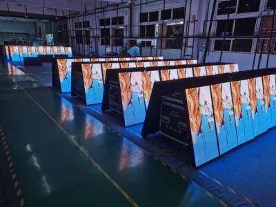 Full Color P4.81 Rental LED Display with Die-Casting Aluminum Panel 500X1000 mm Screen Billboard Module