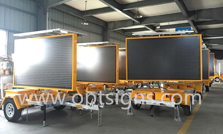 Ce En12966 Trailer Mounted RGB Mobile Advertising LED Displays