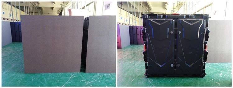 P8 Outdoor High Brightness Rentalled Screen Die-Casting Cabinet LED Display