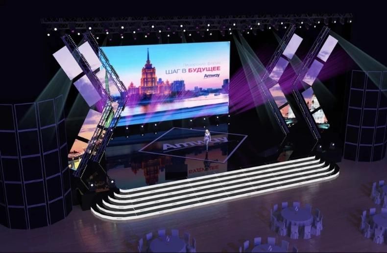 P2.604 Indoor Virtual Studio LED Display Screen