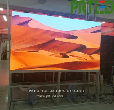 Indoor HD Video LED Screen with 16: 9 Ratio Panel 600 X 337.5 mm (P1.25, P1.56, P1.8)