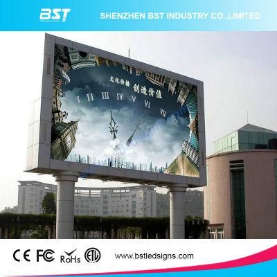 BST High Brightness SMD LED Advertising Screens, IP65 P8 Outdoor LED Billboard 1r1g1b