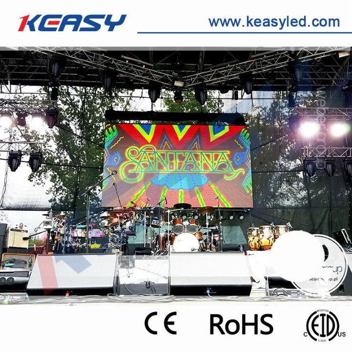 Die Casting Aluminum Cabinet 4.81mm LED Screens Display for Rental