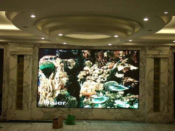 P6 Indoor Full Color Display Screen Advertising Fixed LED Board