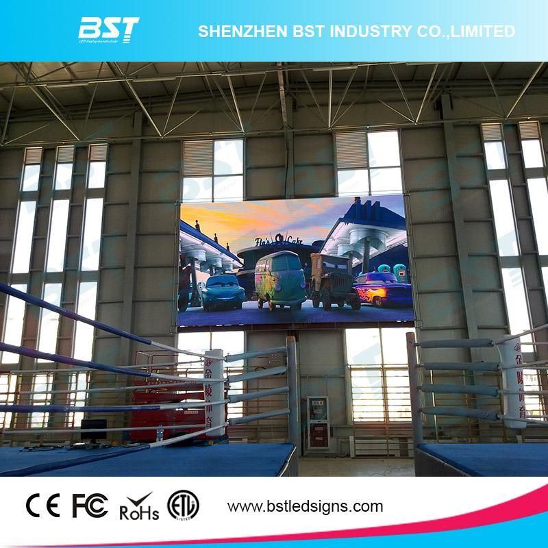 Synchronous P4.81 Indoor Advertising Fixed LED Display Screen---8