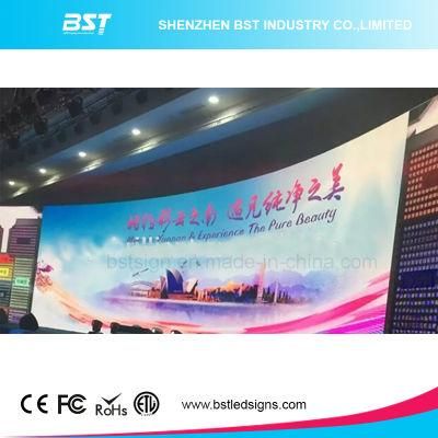 P3mm Indoor Full Color Curved LED Display for Rental Market