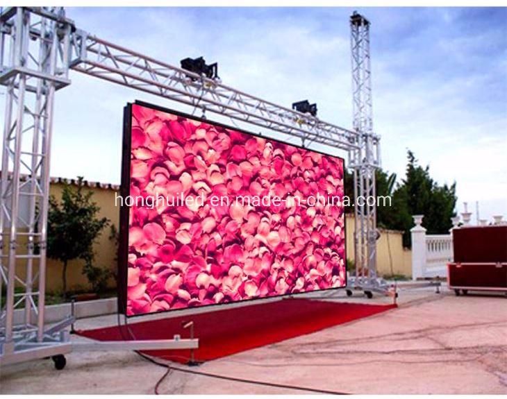 HD P6 Rental Outdoor LED Display for Board