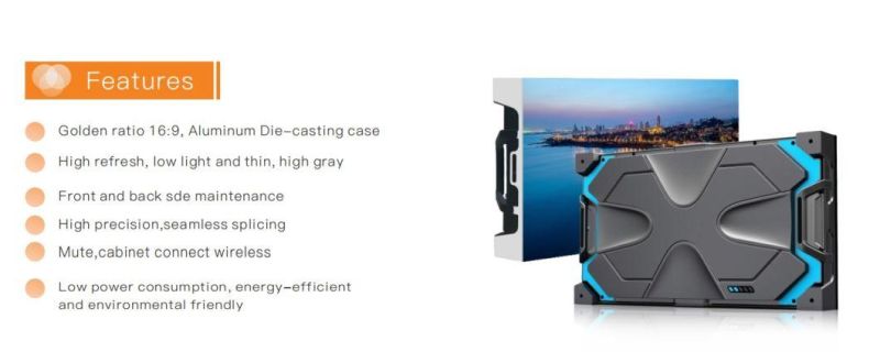 P1.875mm Digital LED Display Screens Panel for Supermarket