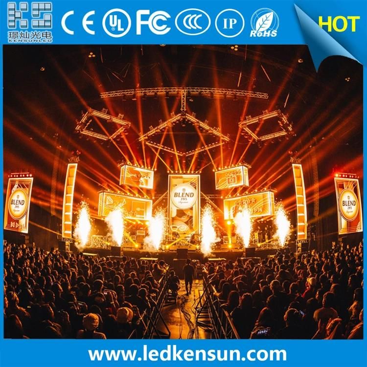 High Definition Indoor Night Bar/Clube Video Display P5 Stage Rental LED Screen