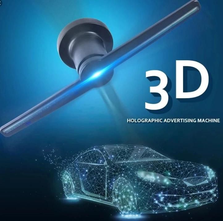 Holographic 3D Display LED Fan Holospin Hologram 3D Fan Display