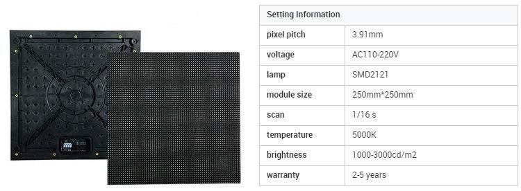 P2.604 Concert Stage Background P2.97/P3.91 Indoor Rental LED Display Screen