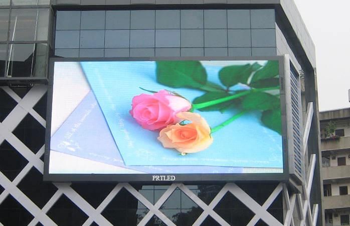 Full Color Outdoor LED Video Display for Fixed Commercial Advertising (P6, P5, P4)