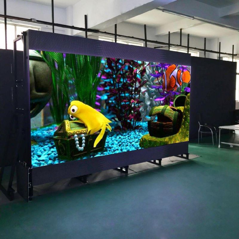 Video Display Fws Cardboard and Wooden Carton Module Full Color LED