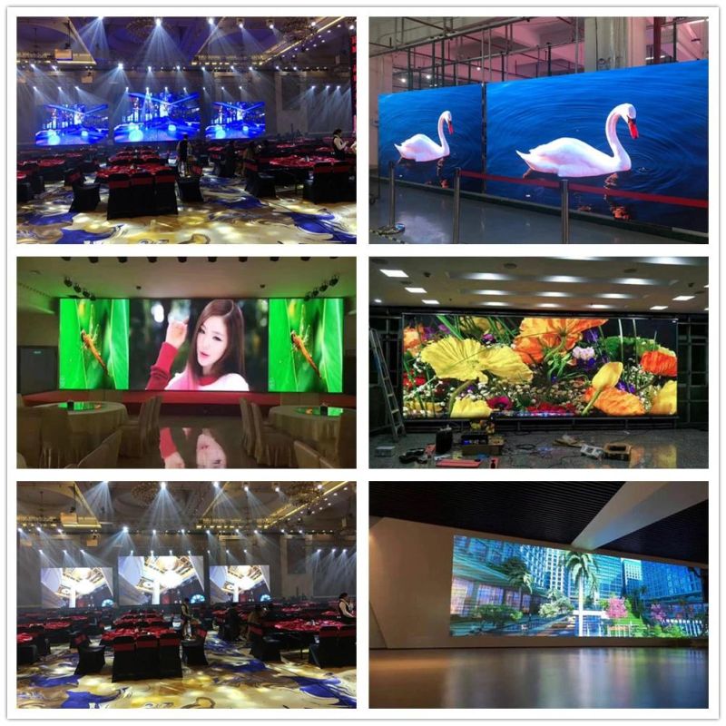 Interior P2.5 Full Color Video Wall Display HD LED Screen