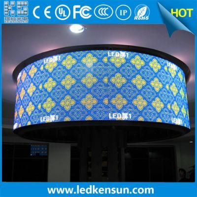 High Flexibility P2.5/P3/P4 Indoor Curve LED Screen Display