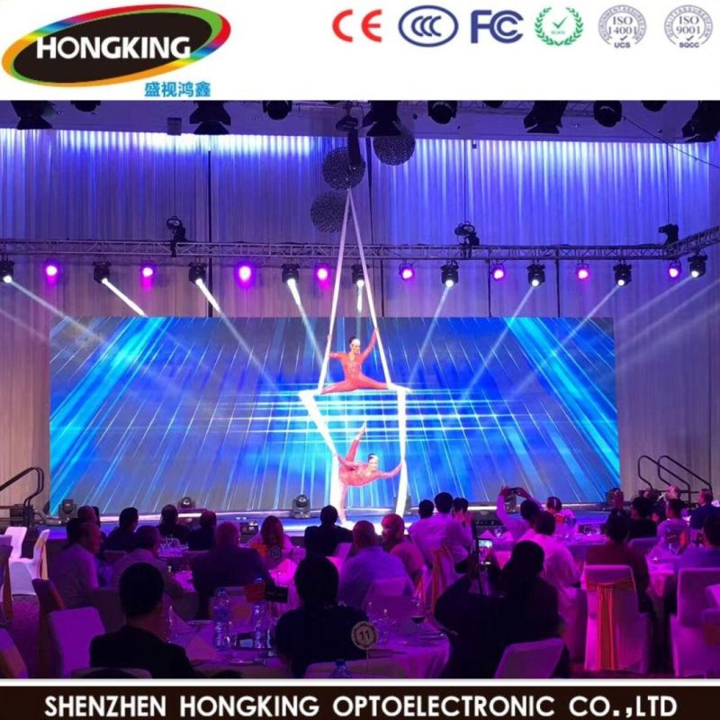 Indoor Full Color HD P4 LED Video Wall for and PC Input Advertising