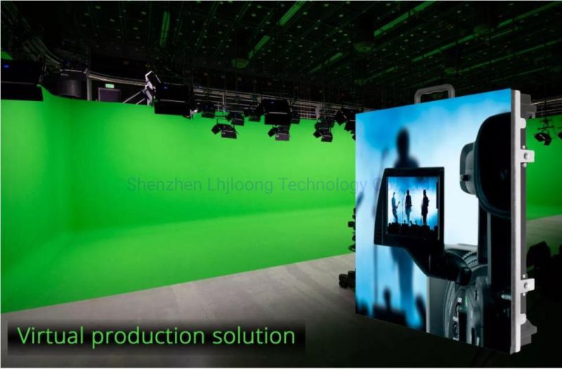 Pixel Pitch P2.6 LED Screen for Virtual Production Film Broadcast Studio Xr LED Video Wall Display